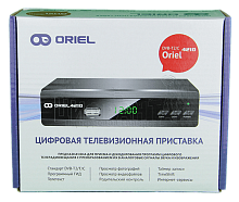 Цифровая приставка Oriel 421D эфирный DVB-T2/C тв приставка ТВ без абонплаты TV-тюнер медиаплеер от магазина Электроника GA