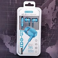 наушники вакуумные elmcoei ev-191 проводные, длина 1,2 м, гарнитура  фото