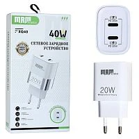 блок питания lp xq40 pd 20w зарядное устройство 20w с type-c портом  фото