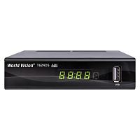 Ресивер цифровой World Vision T624 D5 эфирный DVB-T2/C тв приставка бесплатное тв тюнер медиаплеер от магазина Электроника GA