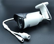 камера видеонаблюдения уличная ip-камера орбита vp-7033 lan ip видеокамера 3 mpix 3,6мм h.265 металл  фото