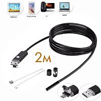 эндоскоп usb орбита ot-sme12 для смартфонов microusb (8мм, 1280*720, 2м)  фото