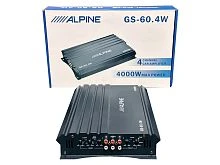 усилитель звука автомобильный alpine gs-60.4w , 4-канальный  фото