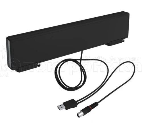 Антенна ТВ комнатная цифровая BAS-5310-USB HORIZON-USB с усилителем эфирная для DVB-T2 Рэмо  купить в г.Пермь